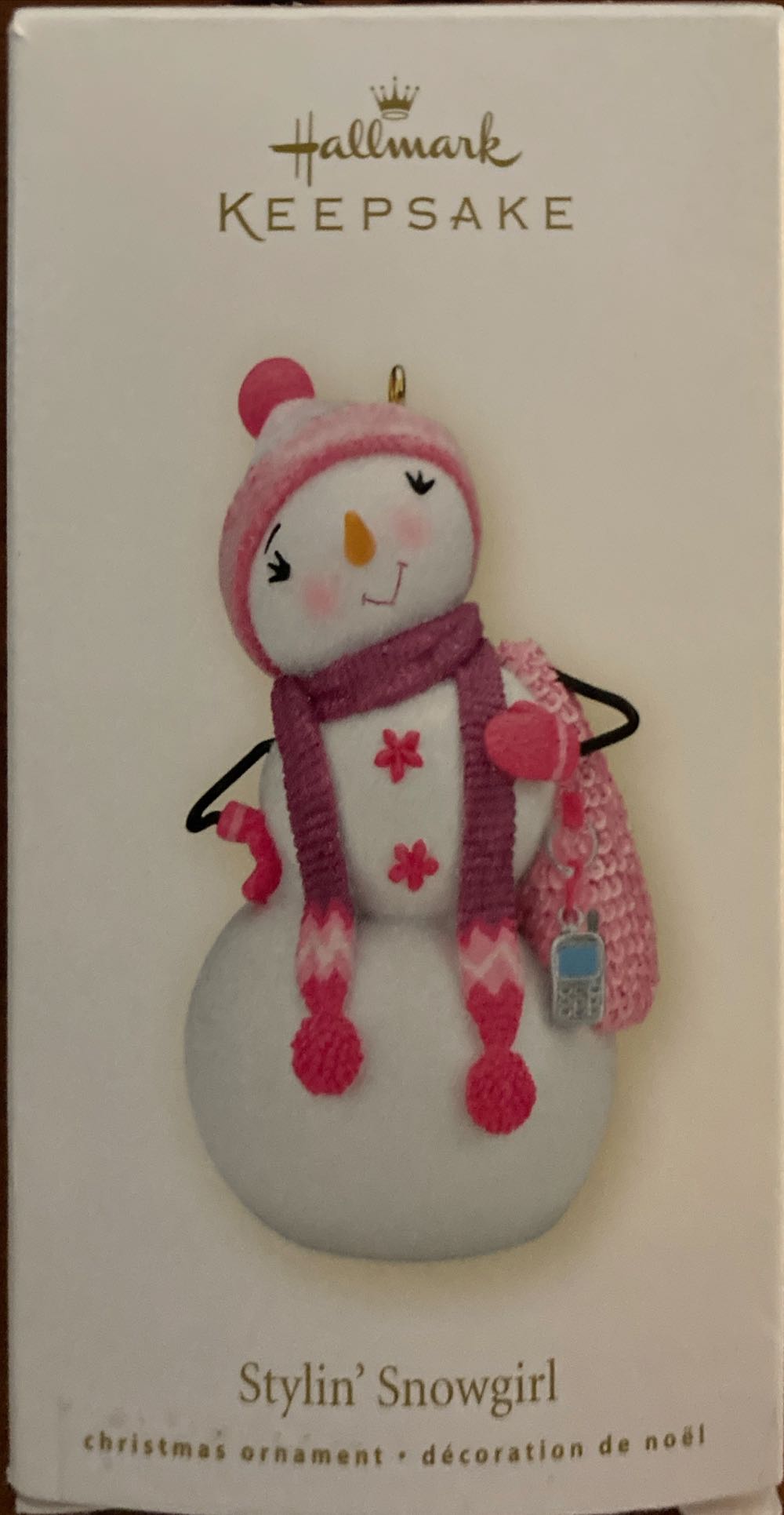 Hallmark “Styling Snowgirl”  plush collectible [Barcode 795902044824] - Main Image 3