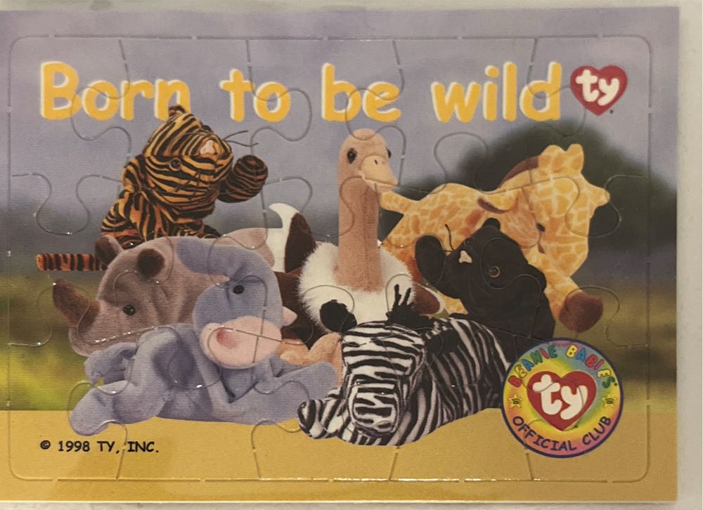 Born To Be Wild Puzzle  plush collectible - Main Image 2