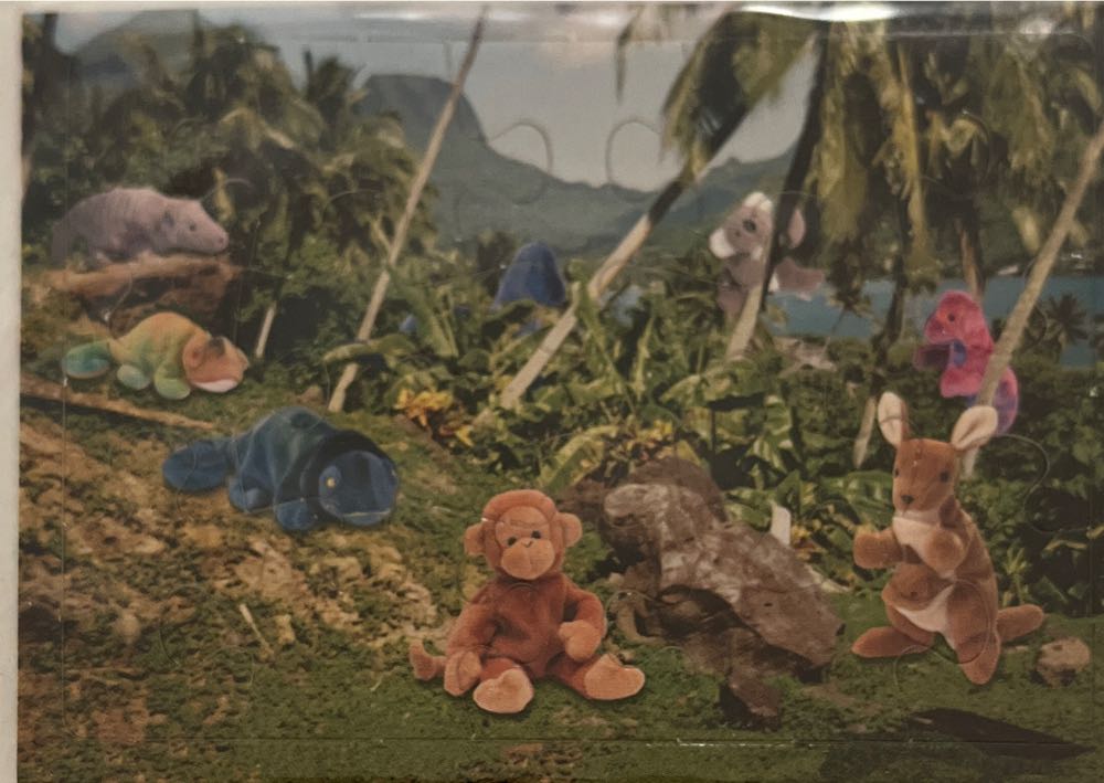 Dog And Jungle Puzzle  plush collectible - Main Image 2