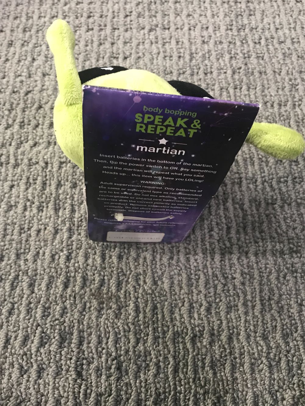 Speak And Repeat Alien  plush collectible - Main Image 2