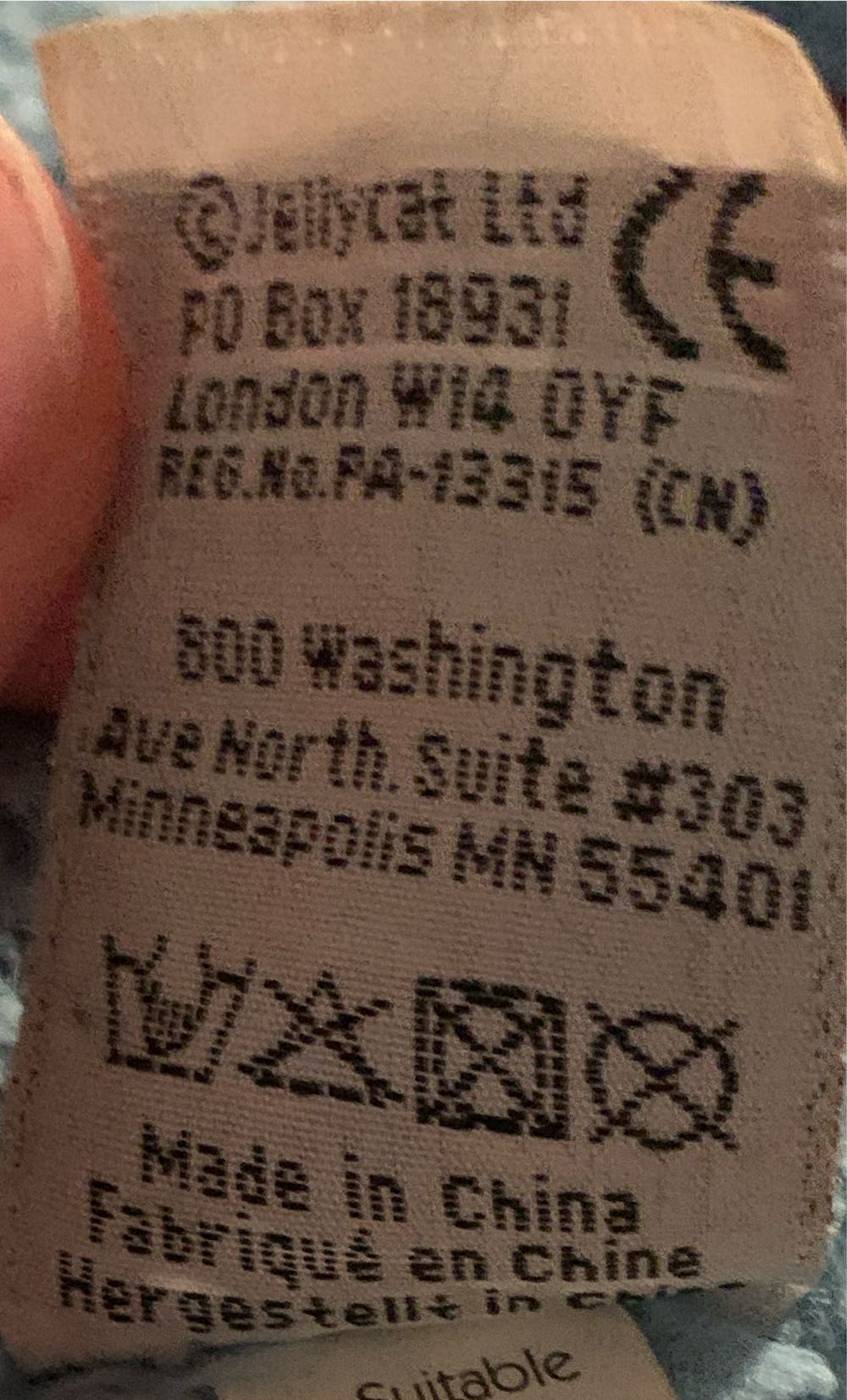 Rhiny  (Canada) plush collectible - Main Image 4