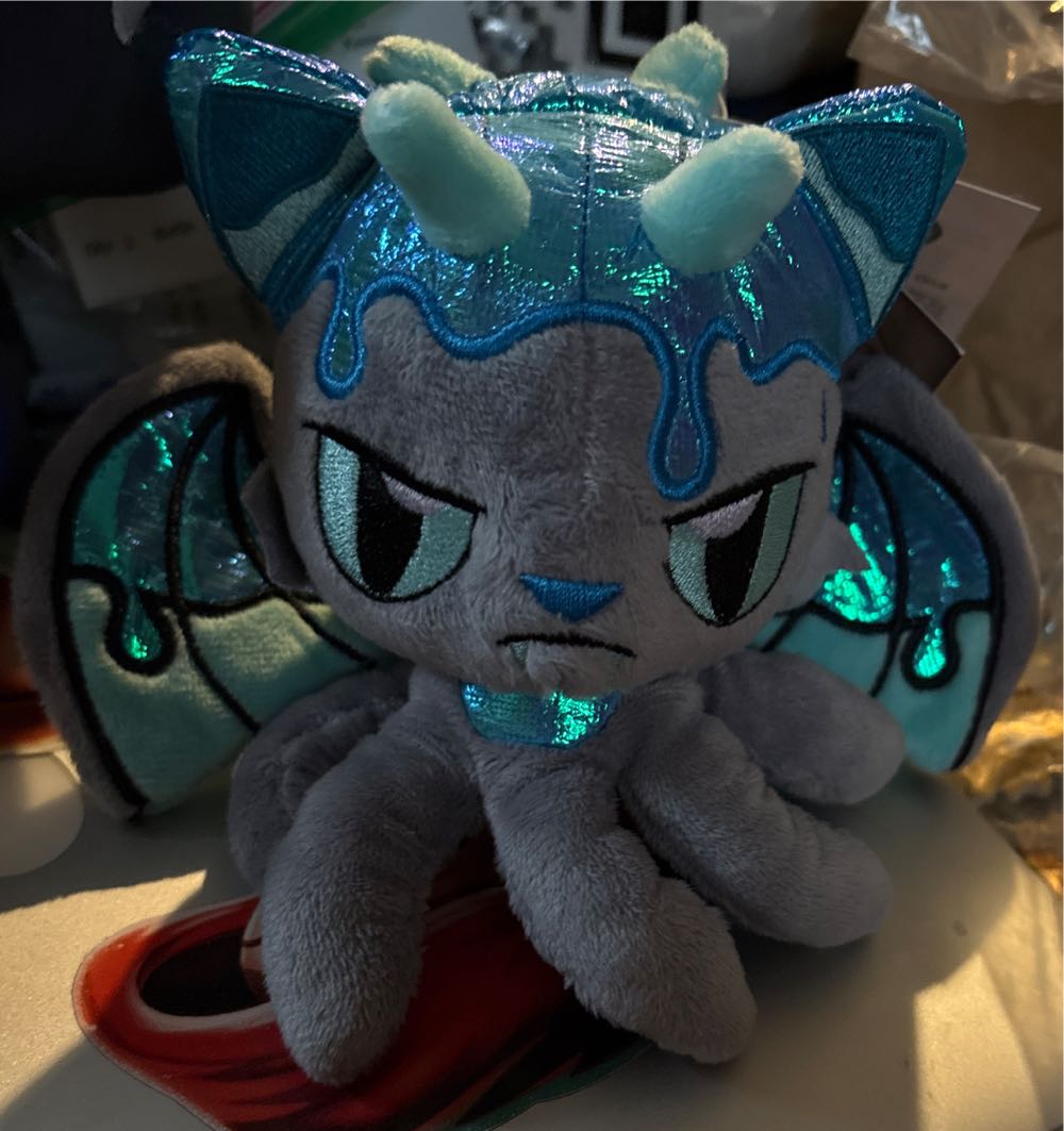 Tentacle Kitty Drenched Wyrm Little One