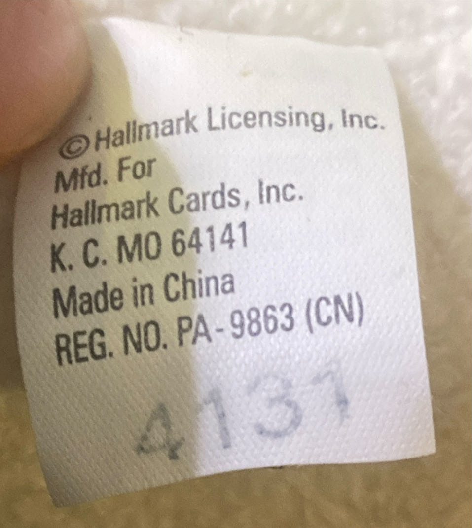 2004 Hallmark Jingle Pals Snowman & Dog Jingle Bells Duet  plush collectible - Main Image 3