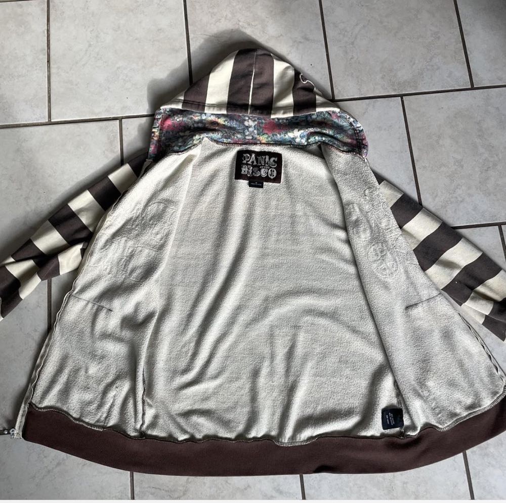 Panic! At The Disco Pretty Odd Striped Hoodie  plush collectible - Main Image 2