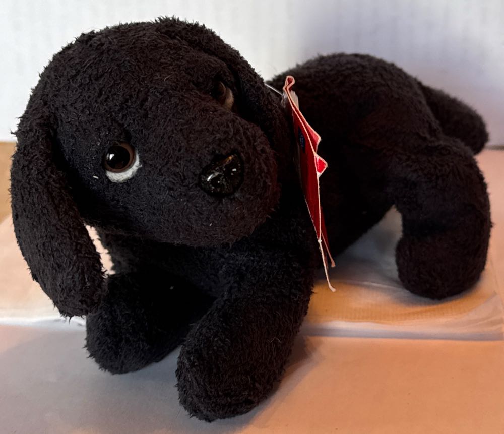Russ Luv Pets Thoreau Black Stuffed Animal Beanbag Mini  plush collectible [Barcode 039915219207] - Main Image 2
