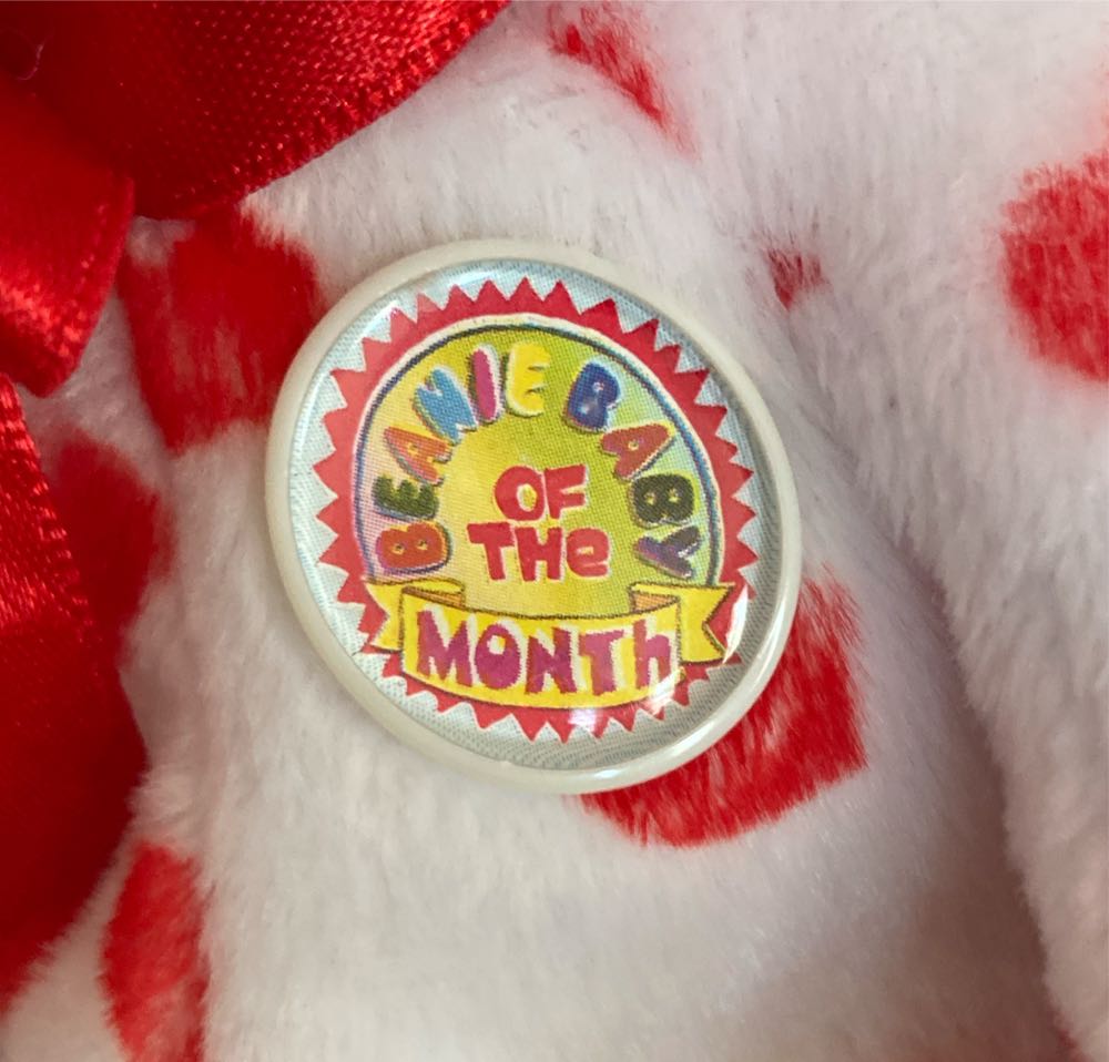 Ty “Heartthrob” Valentine Beanie Baby  plush collectible - Main Image 3