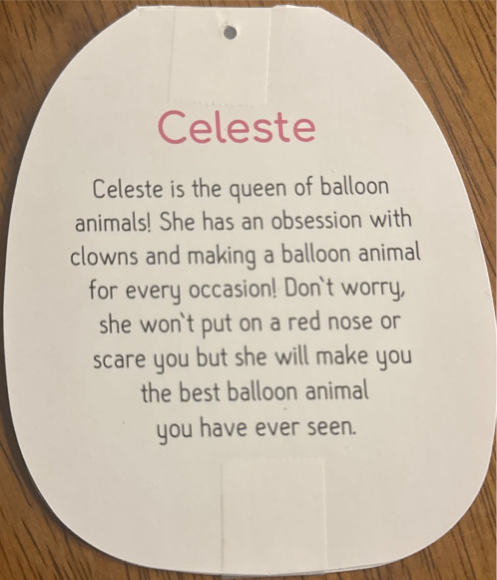 Celeste 18” HugMees  plush collectible [Barcode 734689982714] - Main Image 2