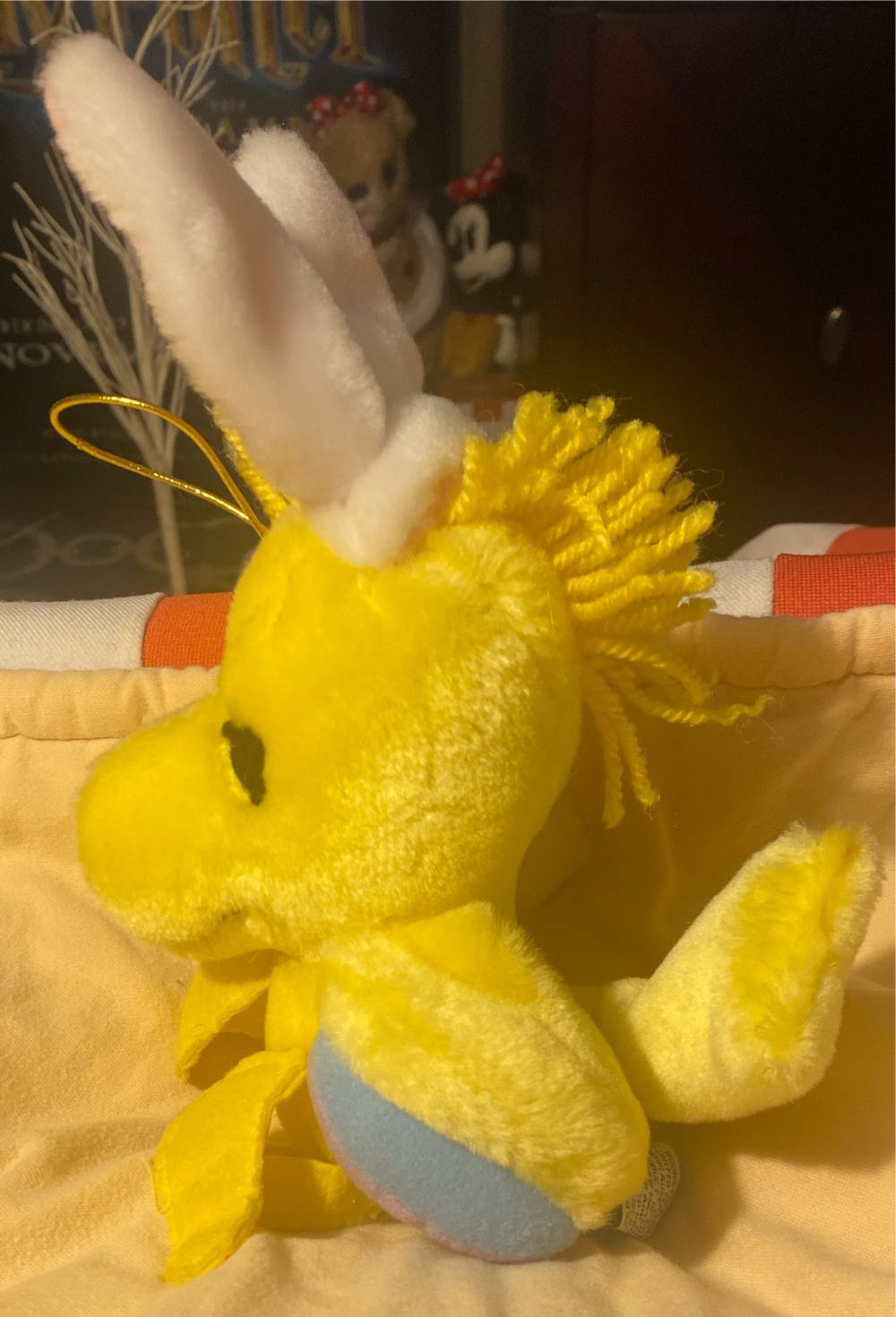 Applause Easter Woodstock With Easter Egg  (United States) plush collectible - Main Image 2