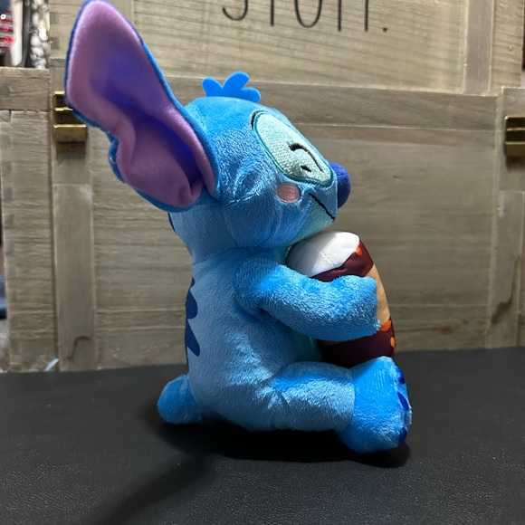  Stitch With A Pumpkin Spice Latte Plush Toy  plush collectible - Main Image 3
