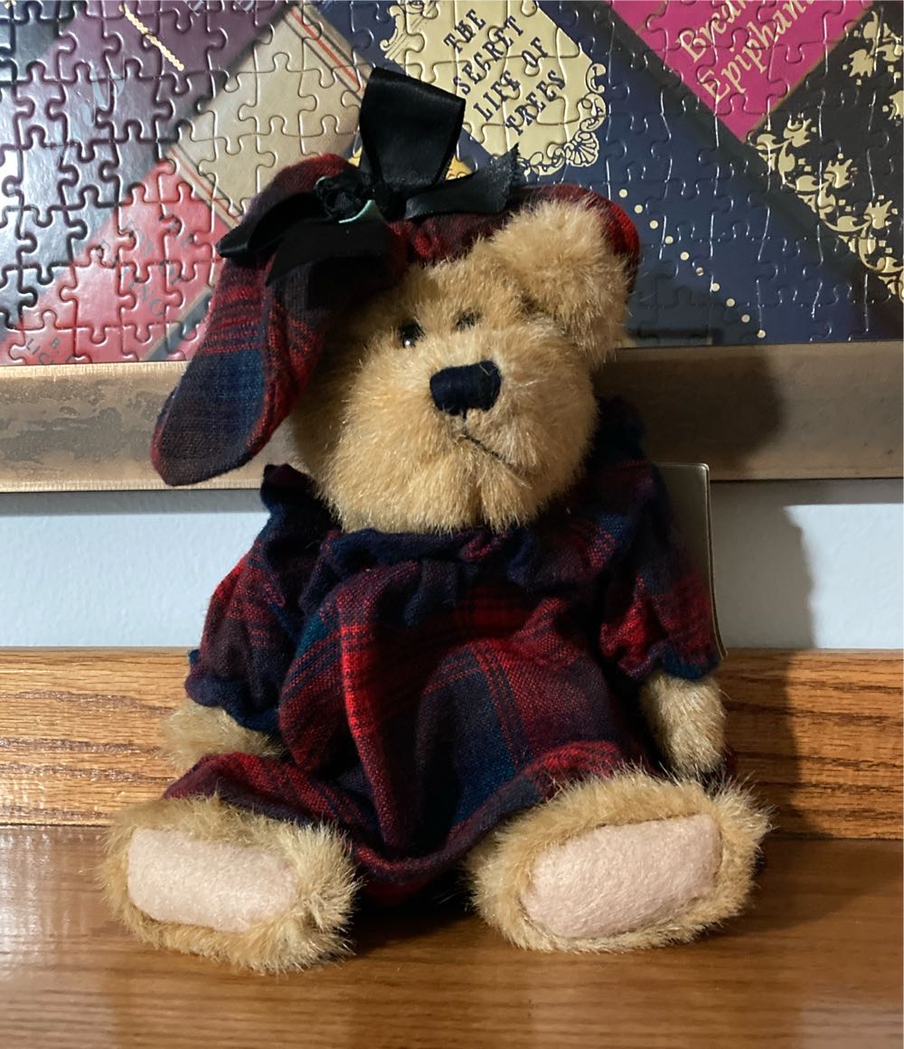 Care Bears Floppy Fluffy Daydream Bear 8” Plush Stuffed Animal Purple Heart Star