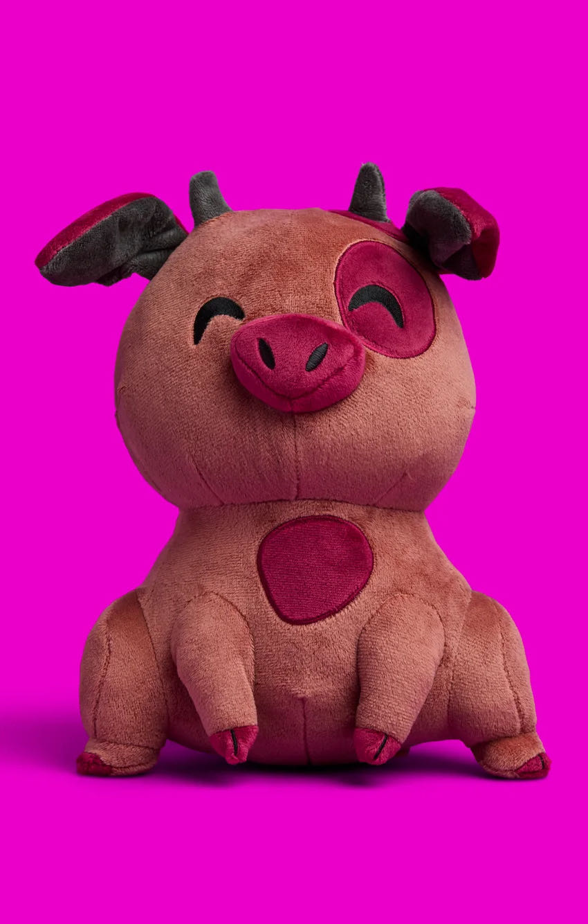 Easter Bunny Long Ears Pink 35cm