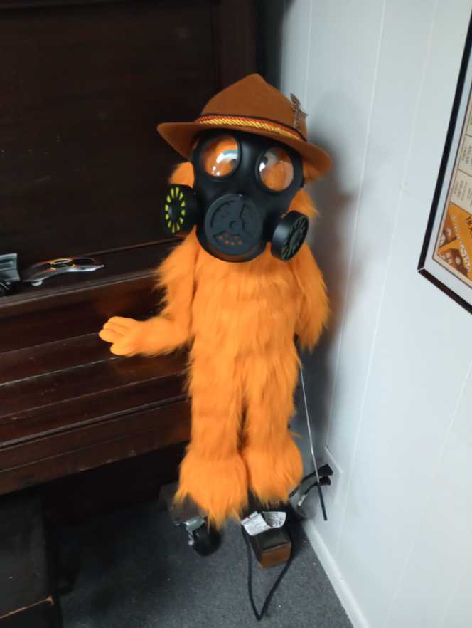 Orange Monster  plush collectible - Main Image 2