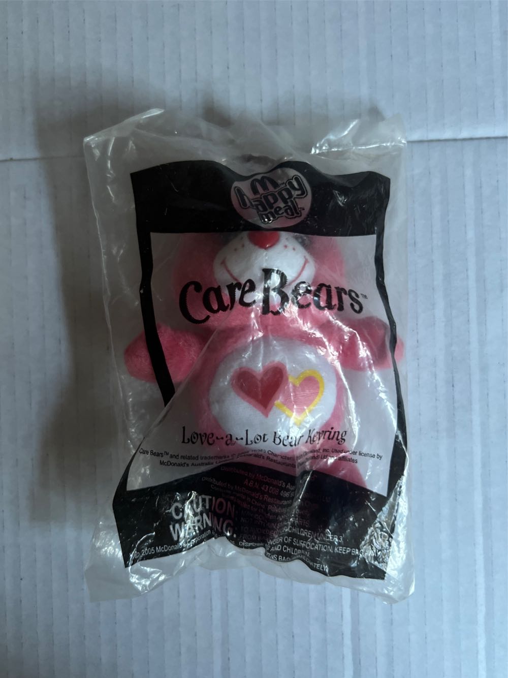 McDonald’s - Love-a-Lot Bear Keyring  plush collectible - Main Image 2