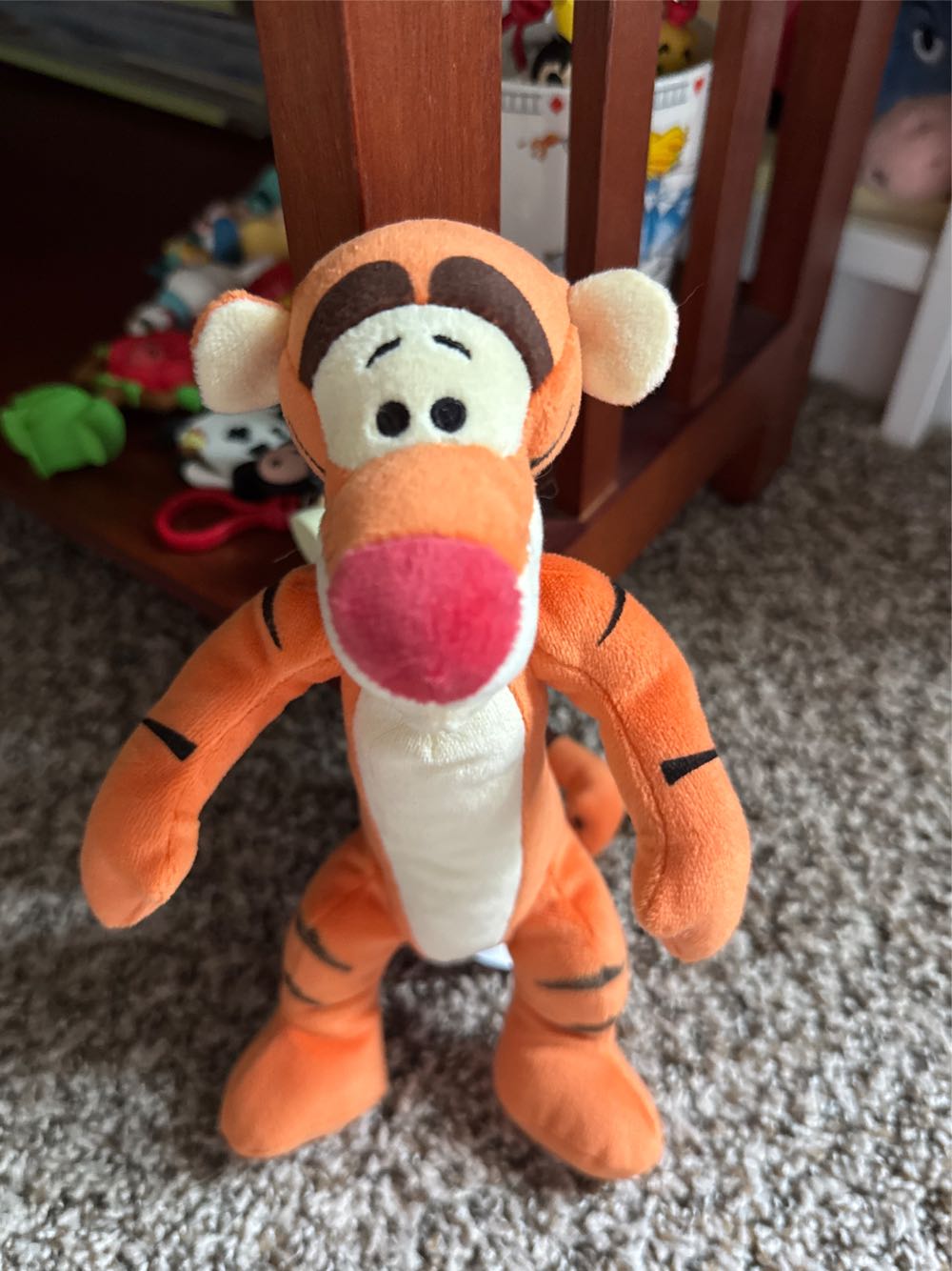Standing Small Tigger Red Nose  plush collectible - Main Image 2