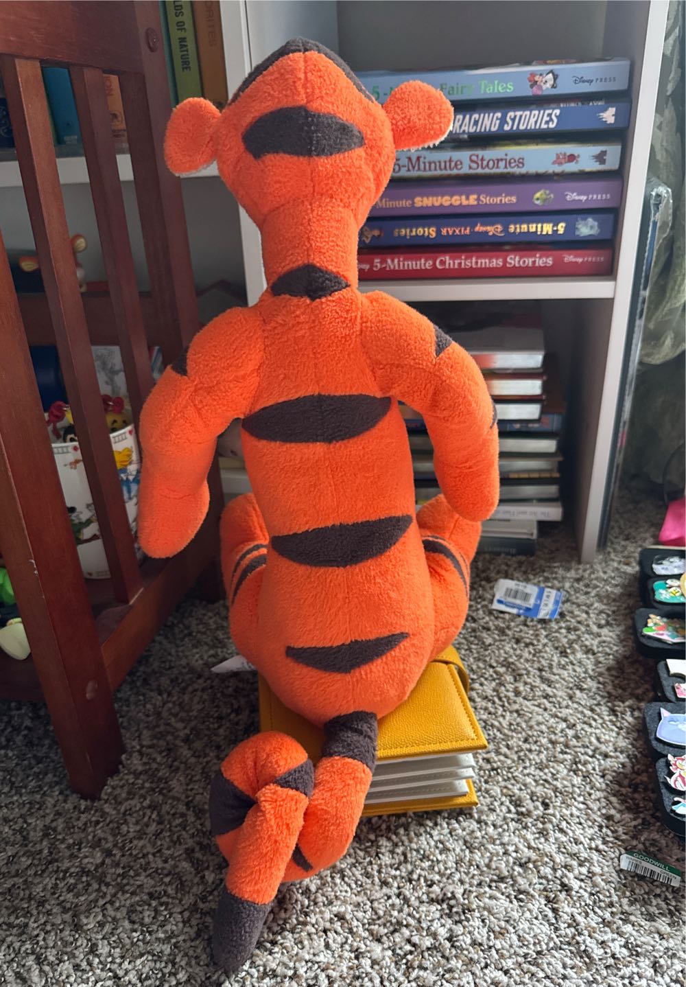 Medium Sitting Tigger  Red Nose  plush collectible - Main Image 2