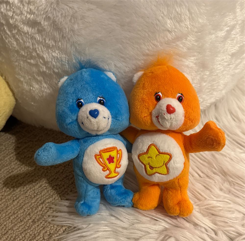 ”take Care Bears ”take Bear” Pink Bear 9”