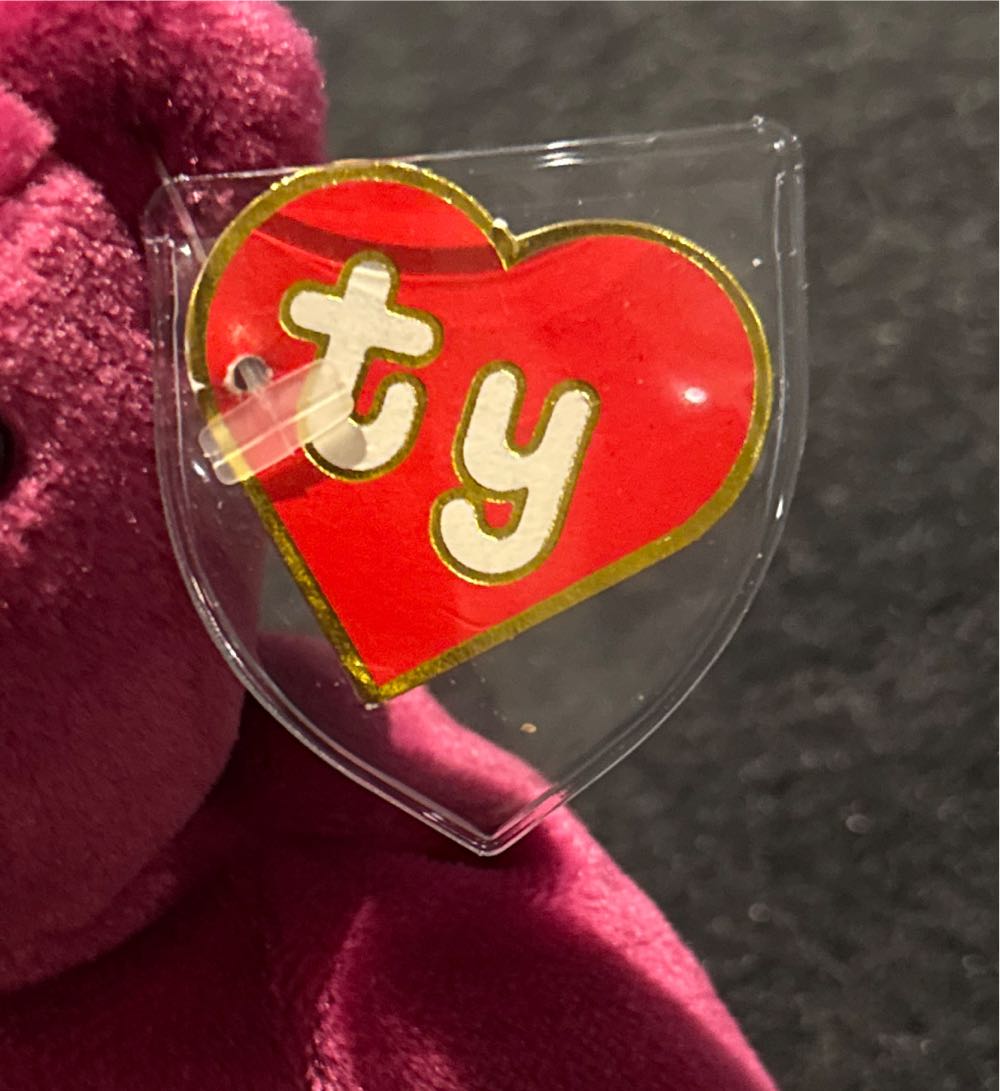 Teddy The Bear (Magenta, Old Face)  (United States) plush collectible - Main Image 2