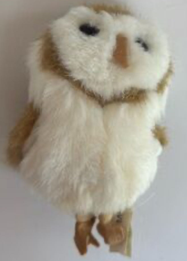 Barn Owl Finger Puppet  (United States) plush collectible [Barcode 638348026453] - Main Image 2