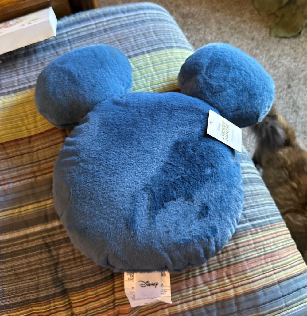 Nwt John Derian Company Mushroom Accent Pillow Beaded 14x15 Red Velvet Throw New