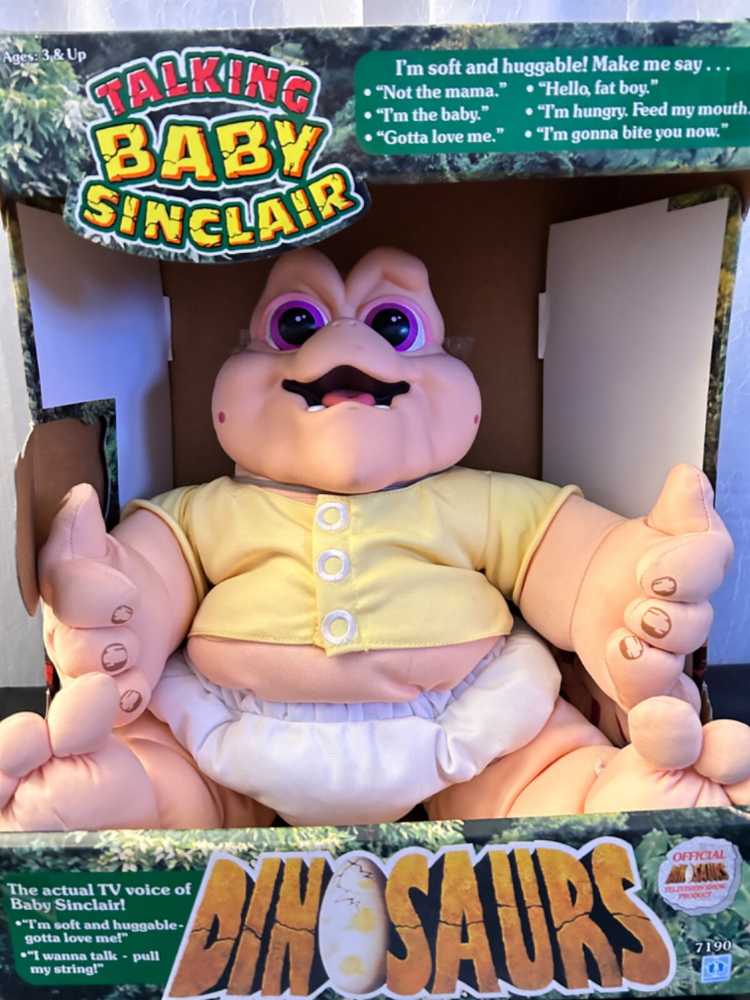 Baby Sinclair Dinosaurs Talking Doll  plush collectible - Main Image 4