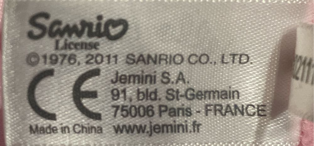 Hello Kitty Принцесса в розовом платье с лягушкой  plush collectible - Main Image 3