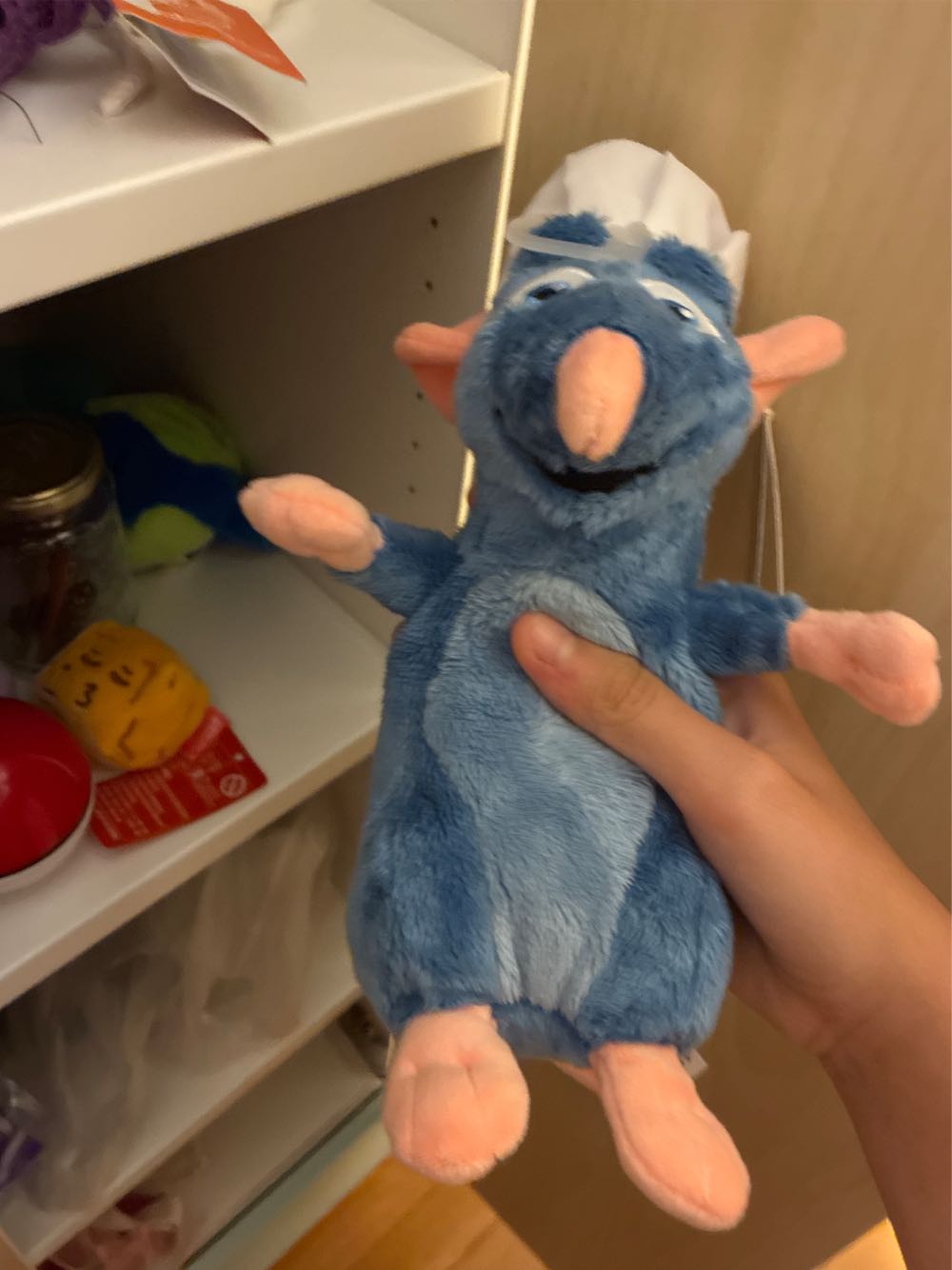 Disney Shoulder Plush Pirates Of The Caribbean Peg Leg Parakeet