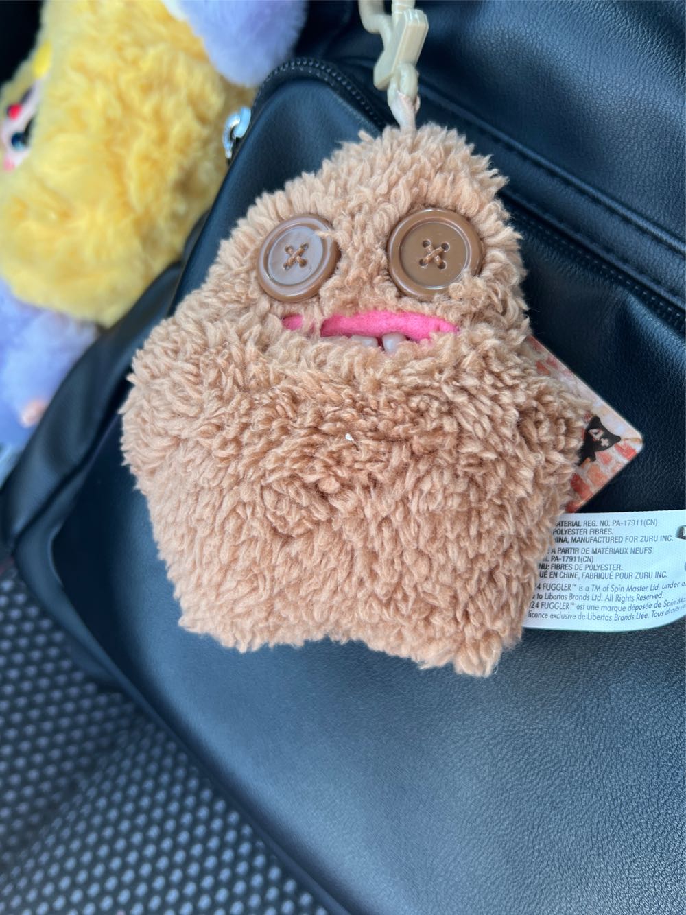 Fuggler Keychain Sir Splodge A Lot  plush collectible [Barcode 193052074218] - Main Image 2