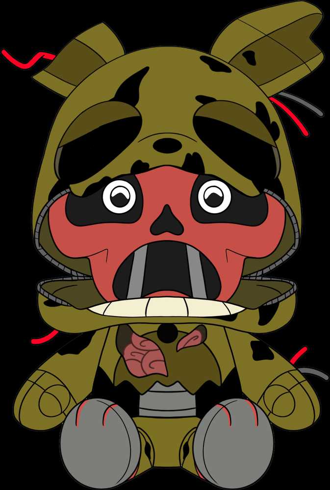 Freddy’s Figure 23 Cm Five Nights At Freddy’s Springtrapped Afton 23 Youtooz Peluche  plush collectible [Barcode 810163656897] - Main Image 3