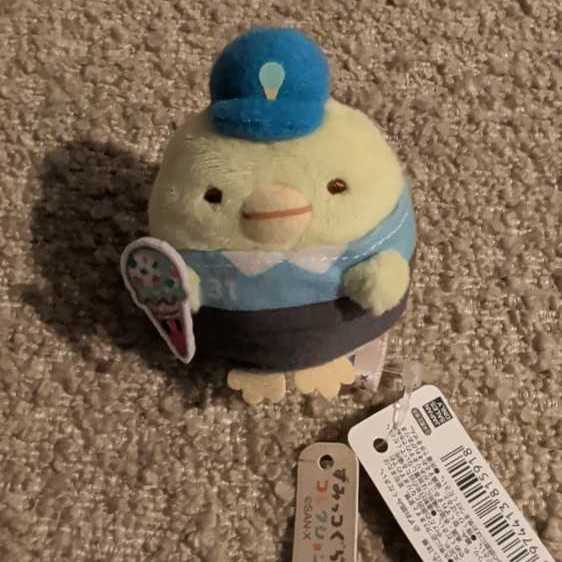 Tenori Sumikko Gurashi Kuma San X Mf87301 おうちでくまカフェ てのり  plush collectible [Barcode 4974413815918] - Main Image 3