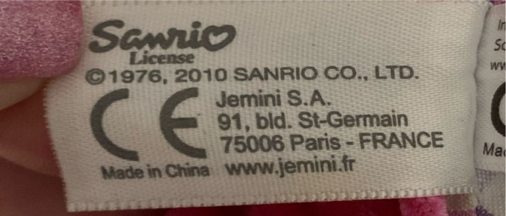 Hello Kitty в розовом бархатном платье  plush collectible - Main Image 4