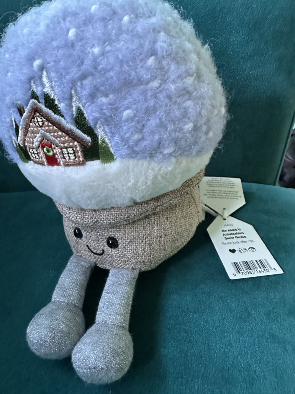 Amuseable Snow Globe  plush collectible - Main Image 2