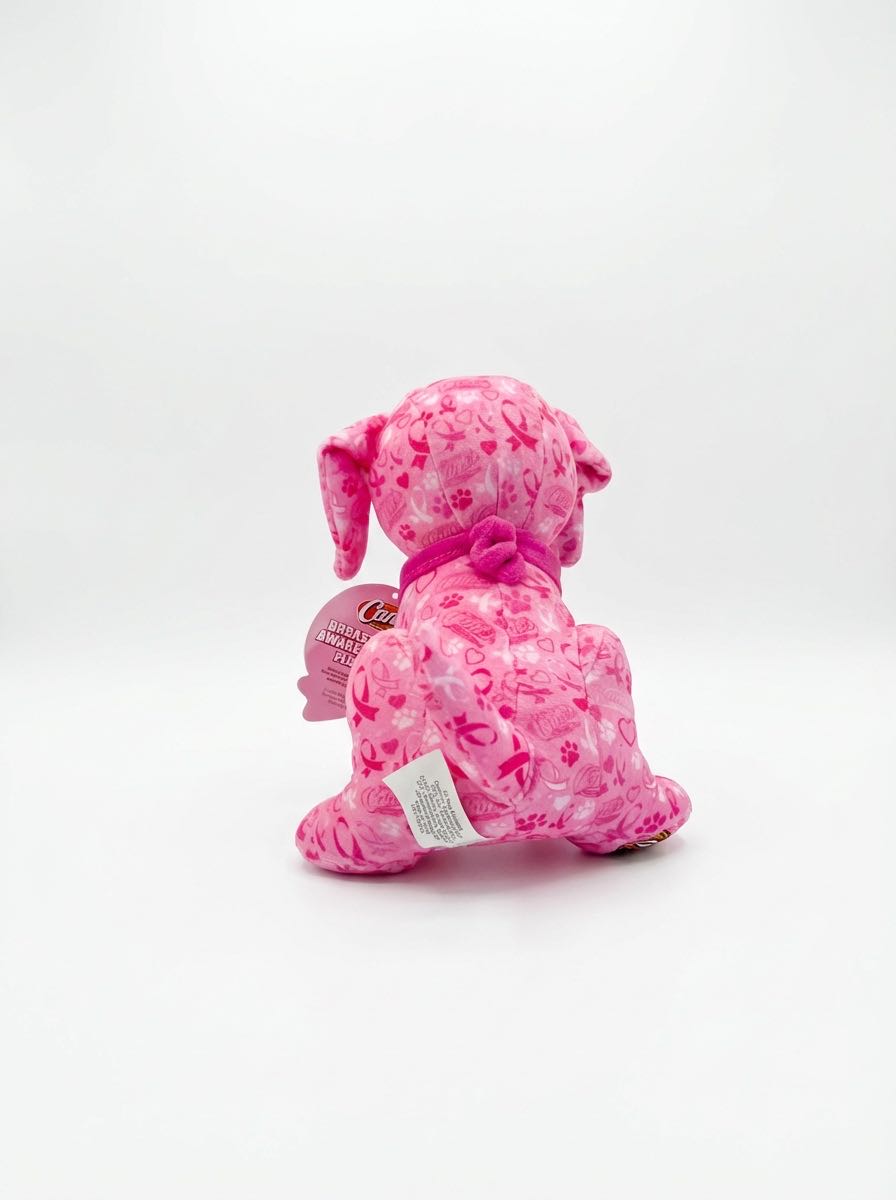 Raising Cane’s Breast Cancer Awareness Pink Dog Plush  (United States) plush collectible - Main Image 2