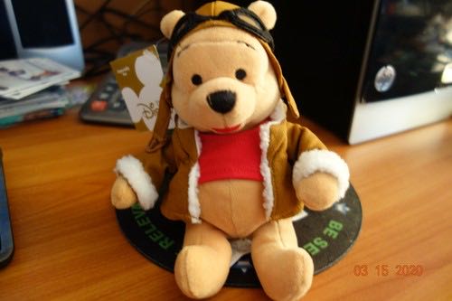 Multipet Easter Lamb Chop Toy With Blue Bunny Ear Dog Toy