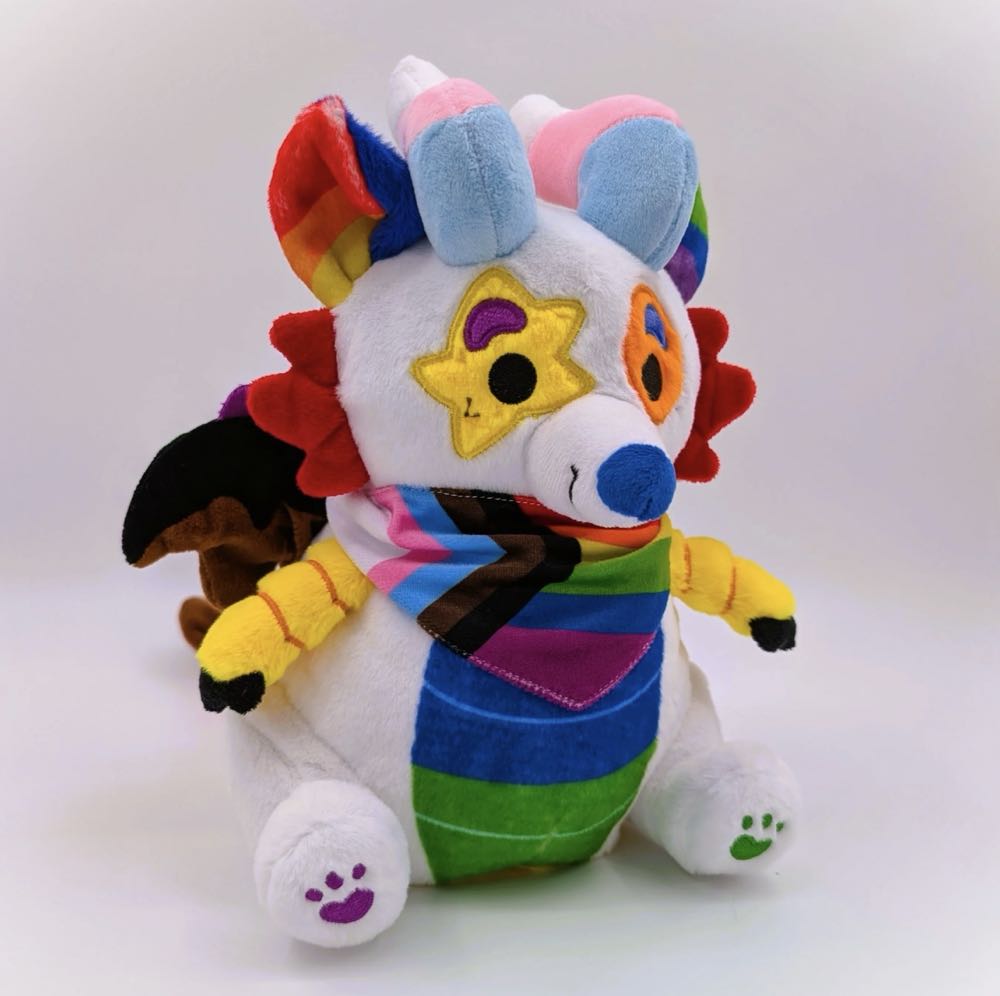 Mixtape Dragon Little Softs  plush collectible - Main Image 2