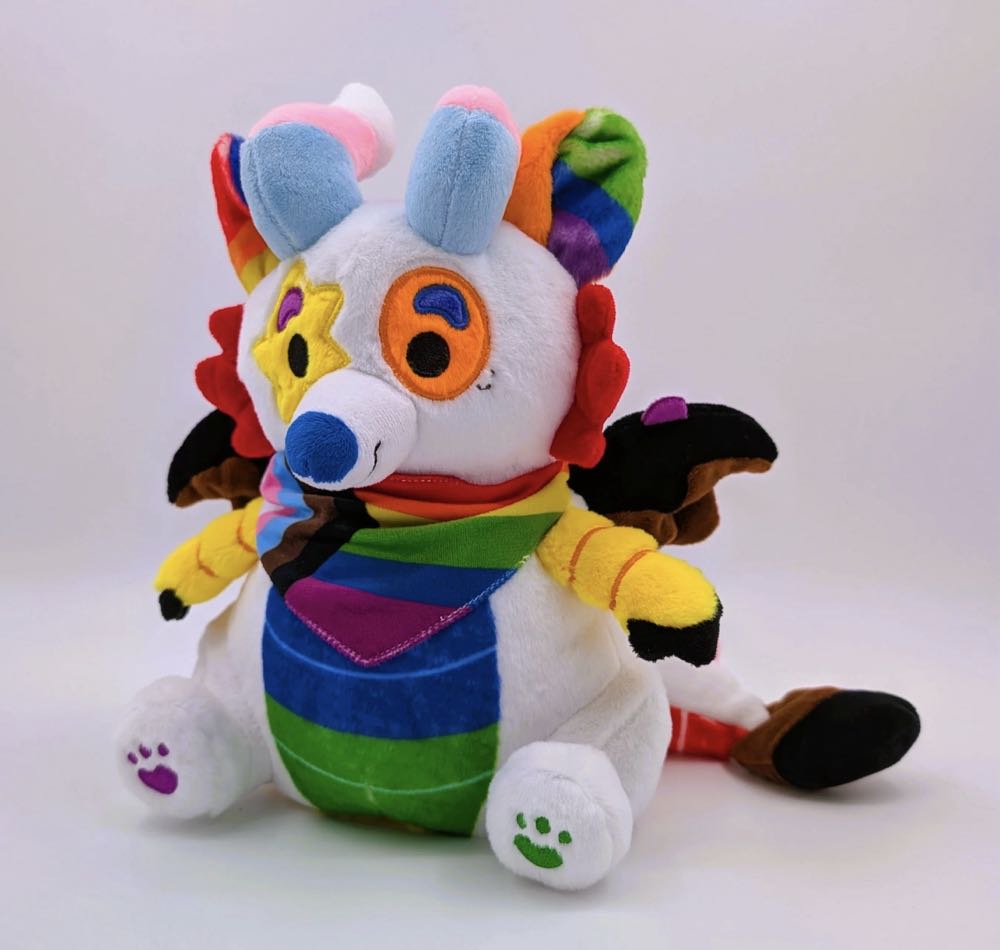 Mixtape Dragon Little Softs  plush collectible - Main Image 3