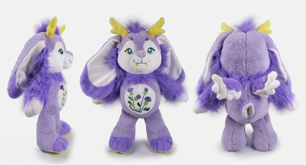 Thistledown Wolpertinger Snughoul  plush collectible - Main Image 2