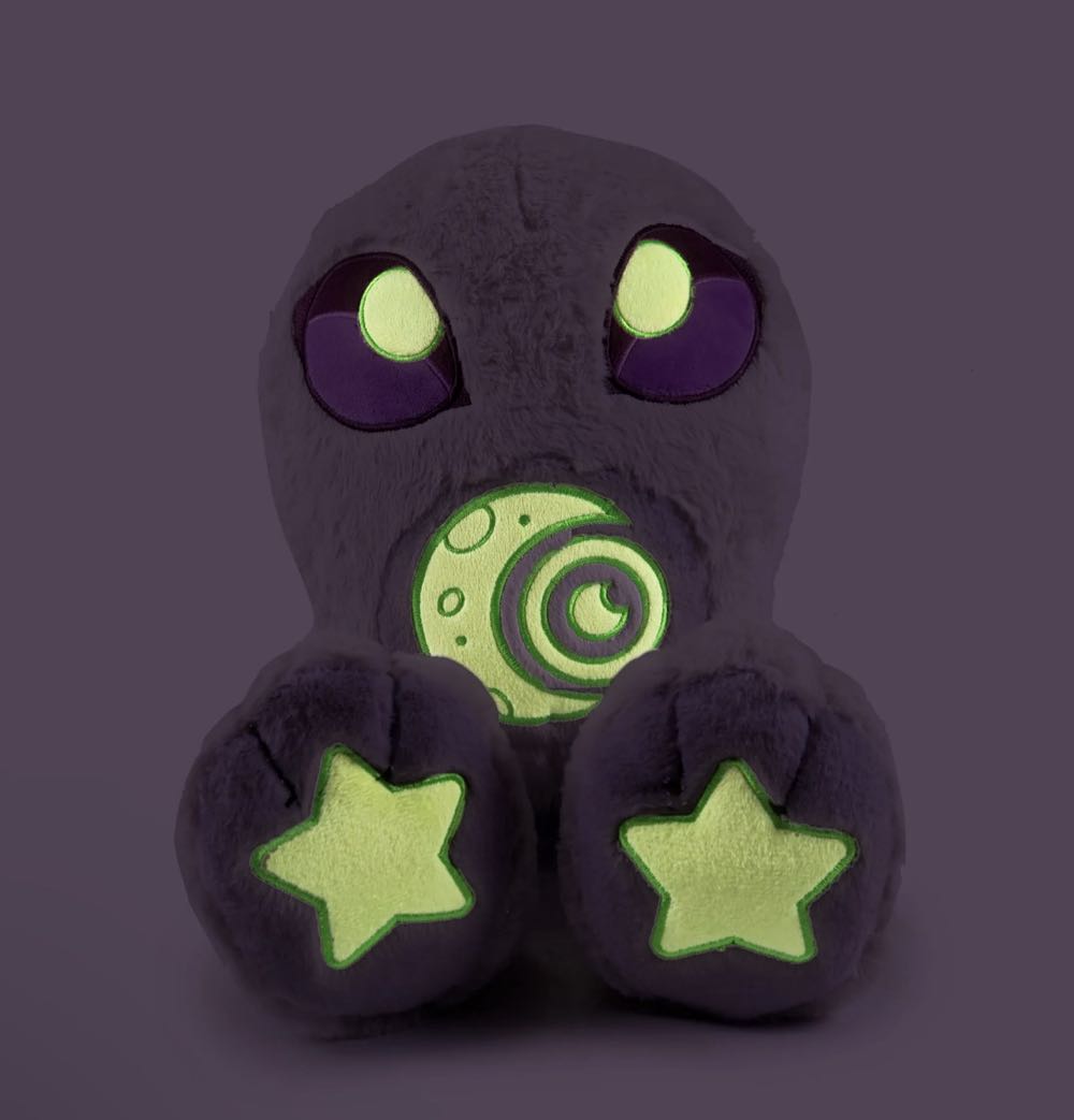 Nighty Nightcrawler Snughoul  plush collectible - Main Image 2