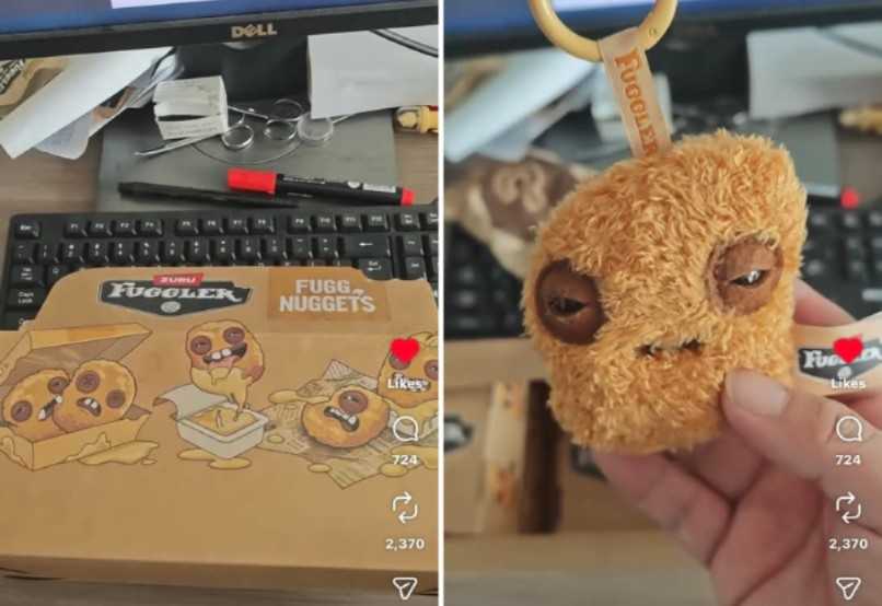 Keyring Bunny Bashful Pink