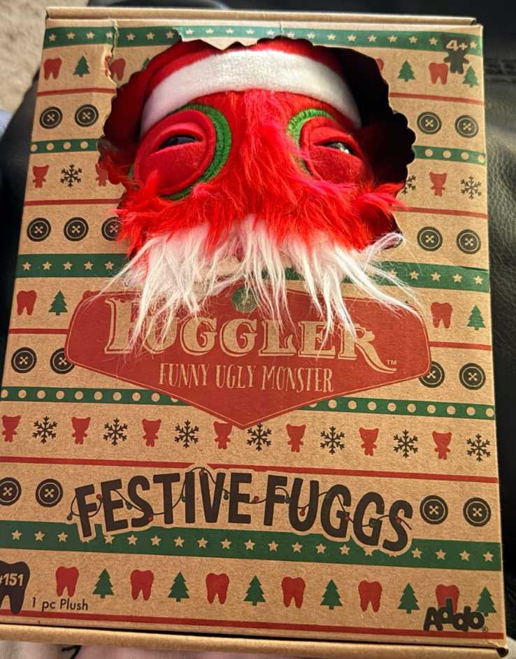 Fuggler Santa  plush collectible - Main Image 2
