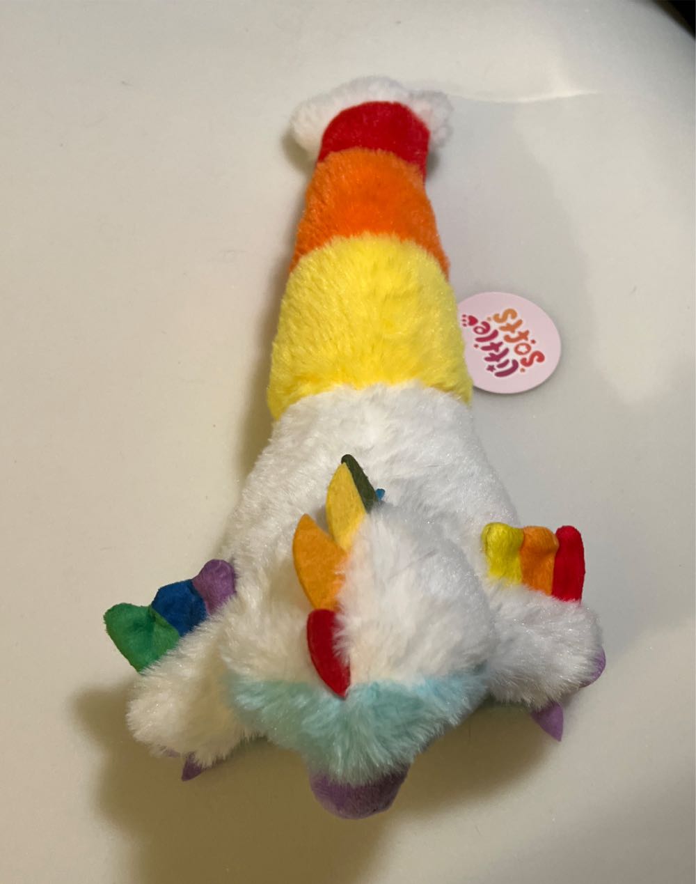 Passionfruit the Rainbow Raptor Plush  (United States) plush collectible - Main Image 3