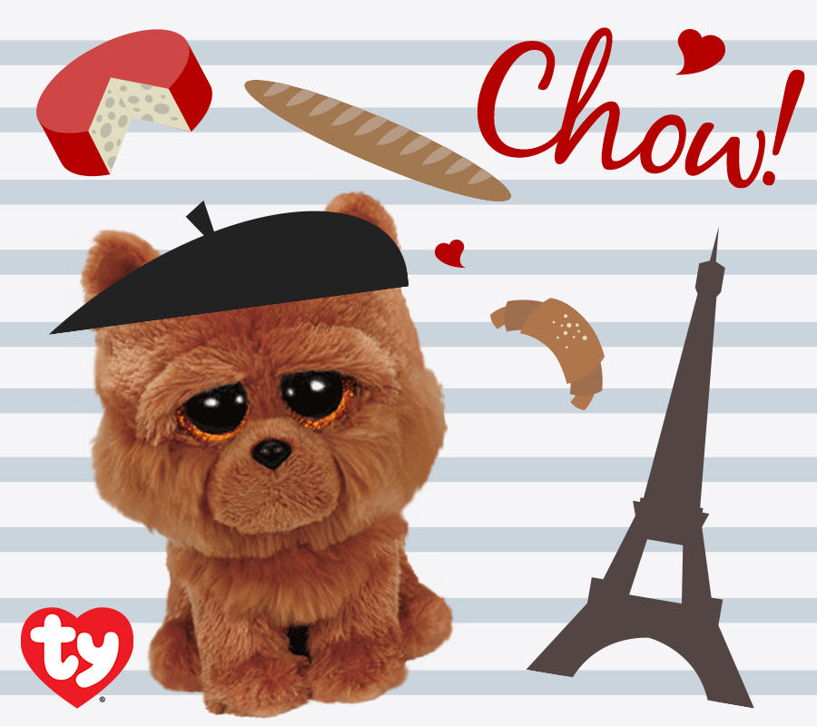 Barley The Chow Chow  plush collectible - Main Image 3