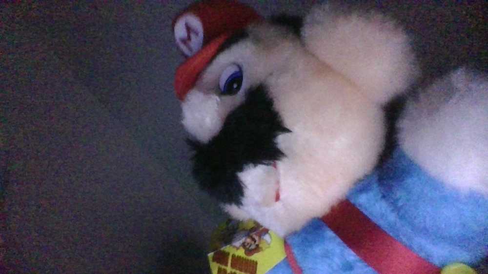 1988 Acme Mario Plush 9”  (United States) plush collectible - Main Image 2