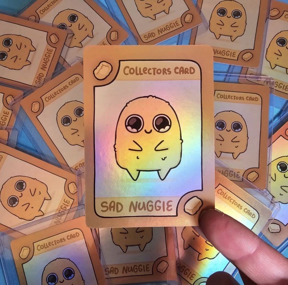 Original Sad Nuggie Plush  (United States) plush collectible - Main Image 2