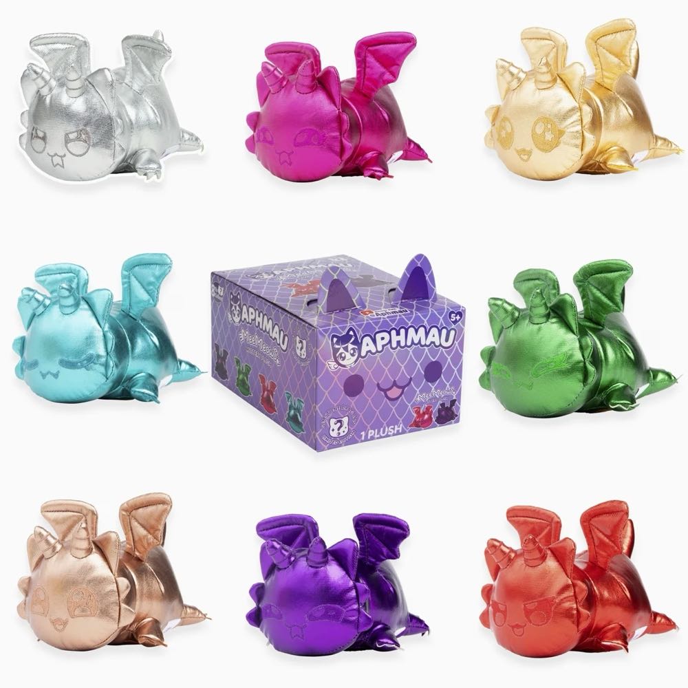 Aphmau MeeMeows Gemstone Dragon Limited Edition 6-Inch Mystery Plush (Amethyst Dragon Cat)  (United States) plush collectible [Barcode 810054668770] - Main Image 2