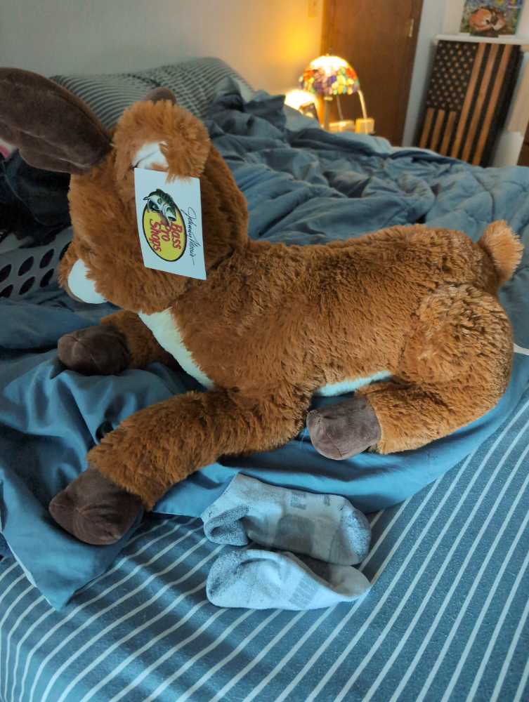 Bass Pro Shops Reindeer  plush collectible [Barcode 092389260168] - Main Image 2