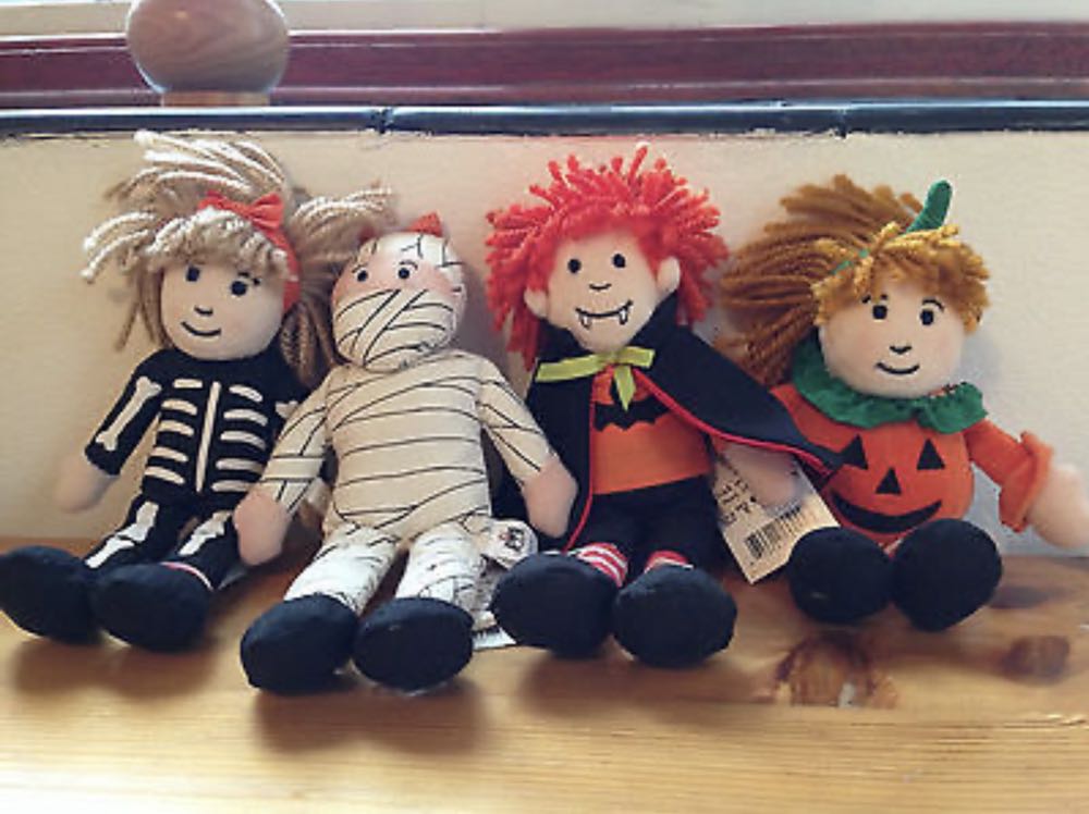 Trick Or Treat Pumpkin Doll  plush collectible - Main Image 2
