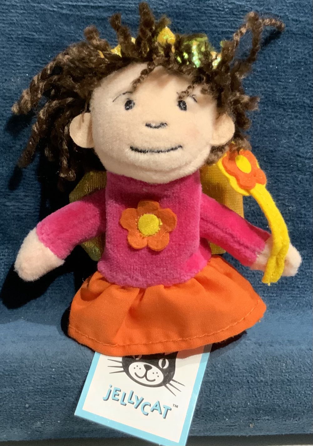 Care Bears Grumpy Bear Sparkle 9 Inch Soft Toy Caring For Earth Glitter Belly