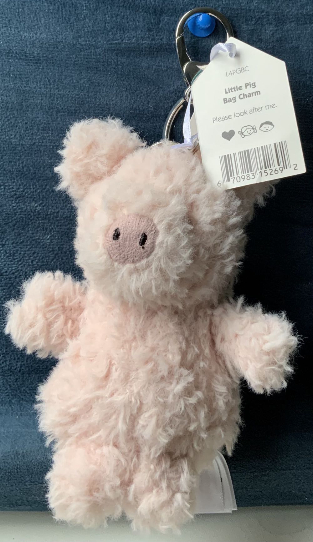 Keyring Little Pig  plush collectible - Main Image 2