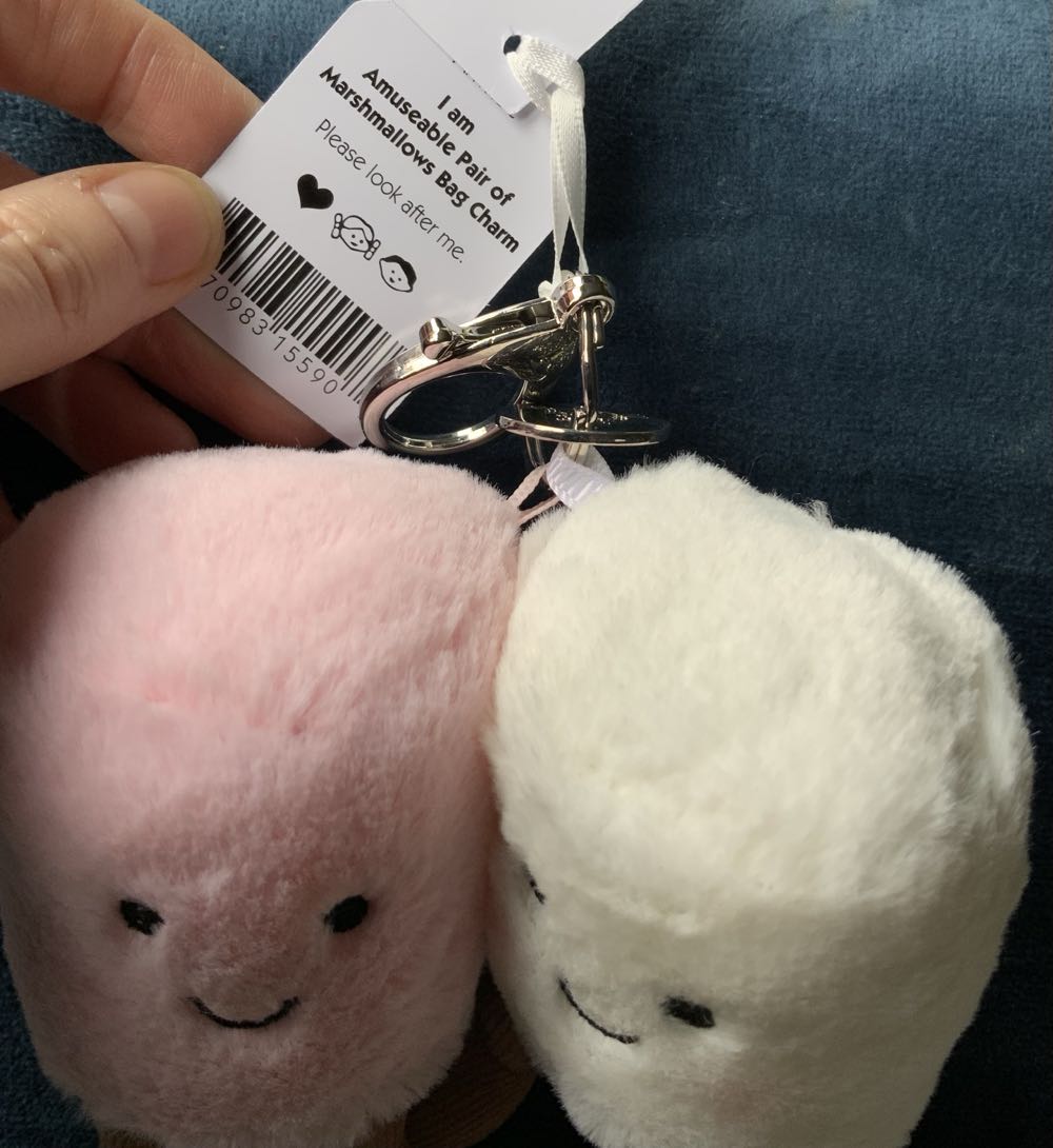Keyring Amuseables Marshmallows  plush collectible - Main Image 2