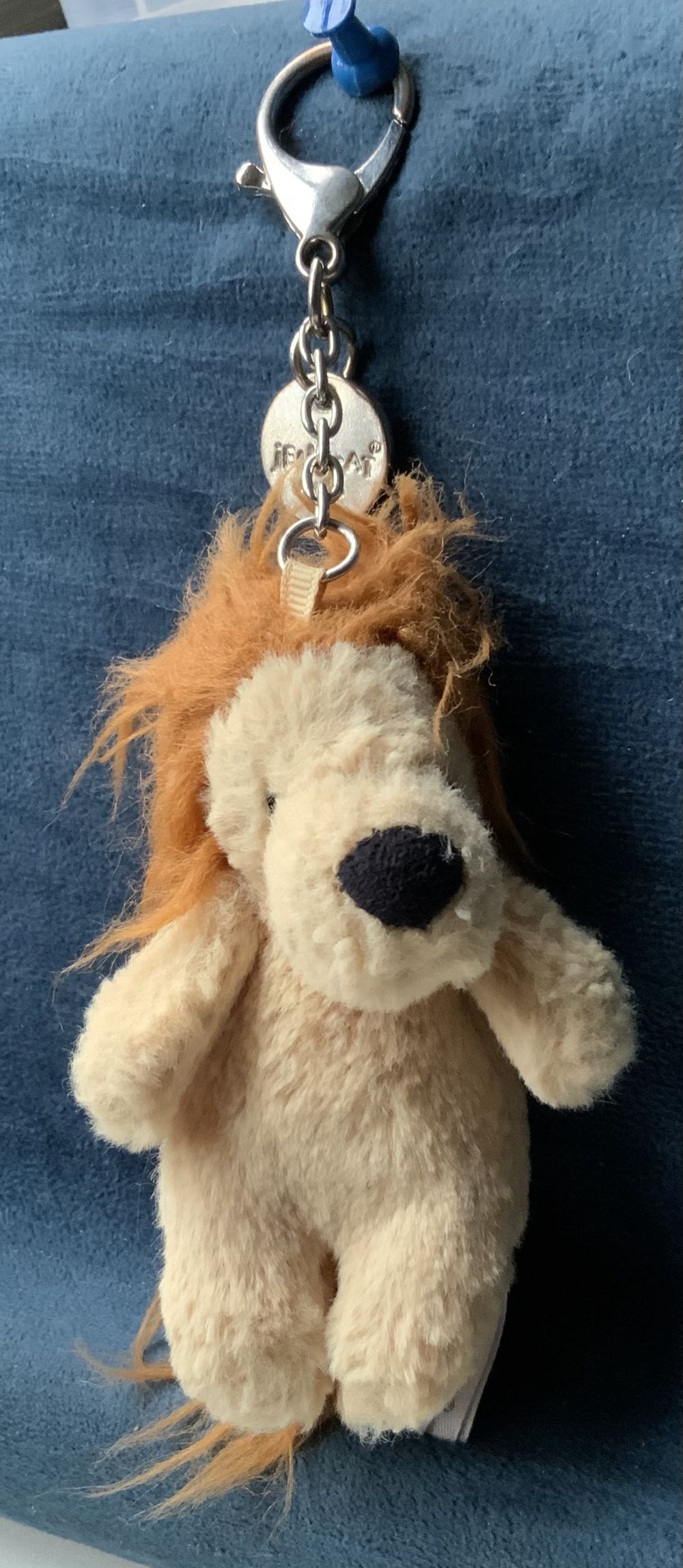 Keyring Bashful Lion  plush collectible - Main Image 2